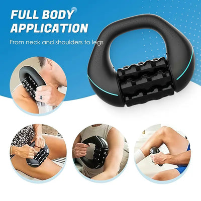 Vorelis™ Handheld Electric Rolling Massager