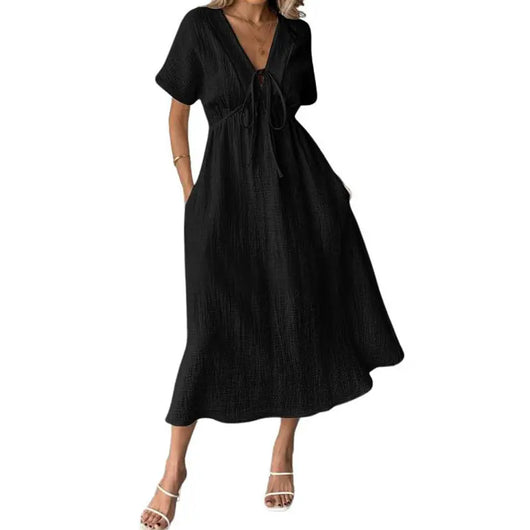 Cotton Midi Dress