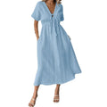 Cotton Midi Dress