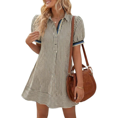 Striped Polo Dress