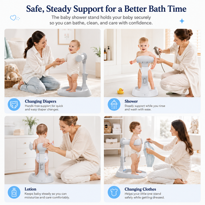 Baby Standing Bath Support Rack