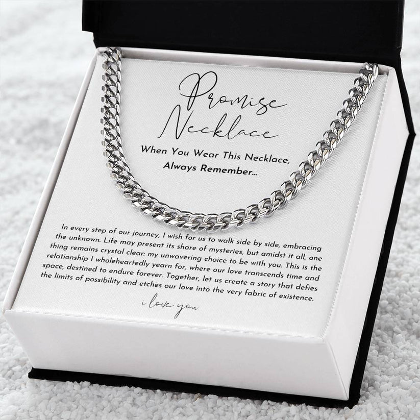 Promise Necklace "For Him"