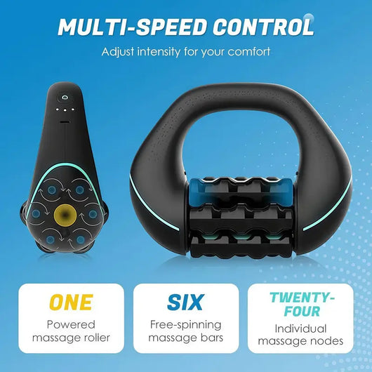 Vorelis™ Handheld Electric Rolling Massager