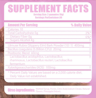 Women's Probiotic + Slippery Elm Gummies
